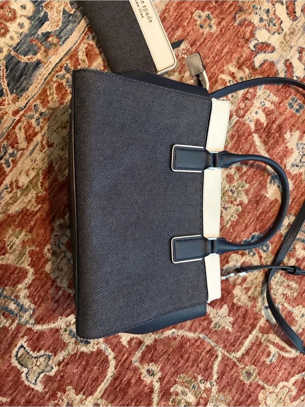 kate spade Jean purse with matching wallet - Picture 4 of 9